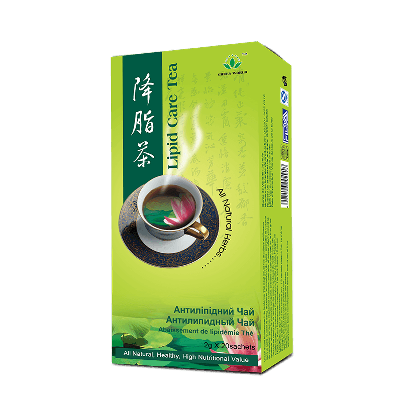 Lipid Care Tea Green World : Lowers Blood Fat And Control Body Weight | Green World health products
