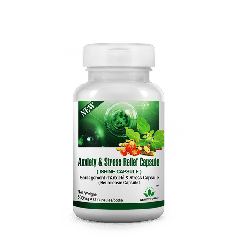 Anxiety & Stress Relief Capsule - Buy Green World Products Online Shop Worldwide Delivery