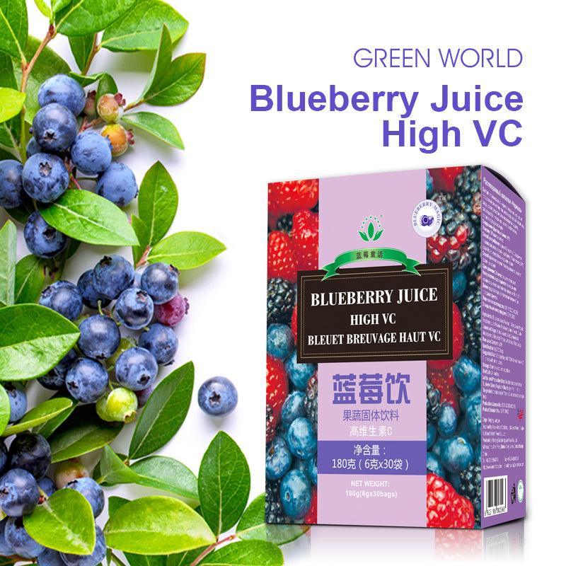 Blueberry Juice - Buy Green World Products Online Shop Worldwide Delivery