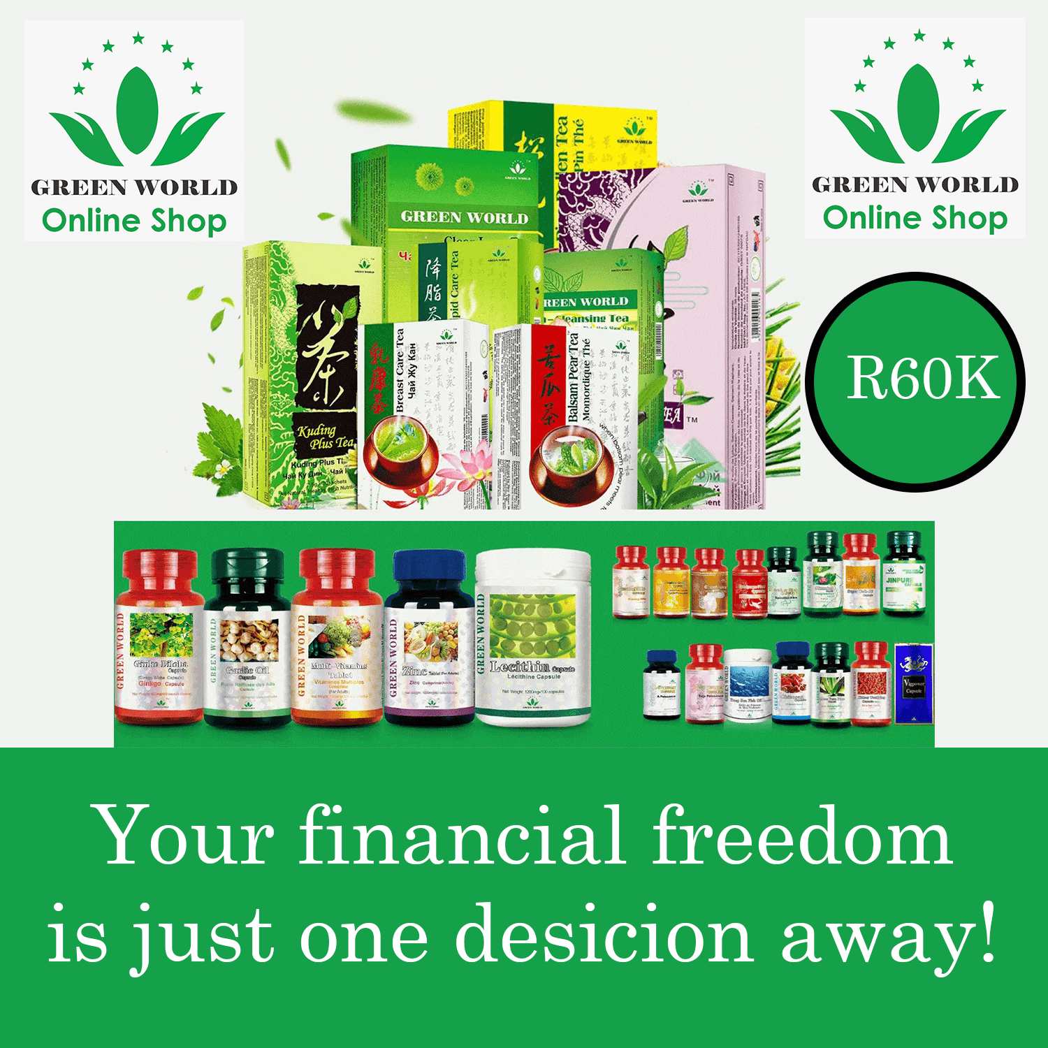 Green World Products | Advance Business Package - Buy Green World Products Online Shop Worldwide Delivery